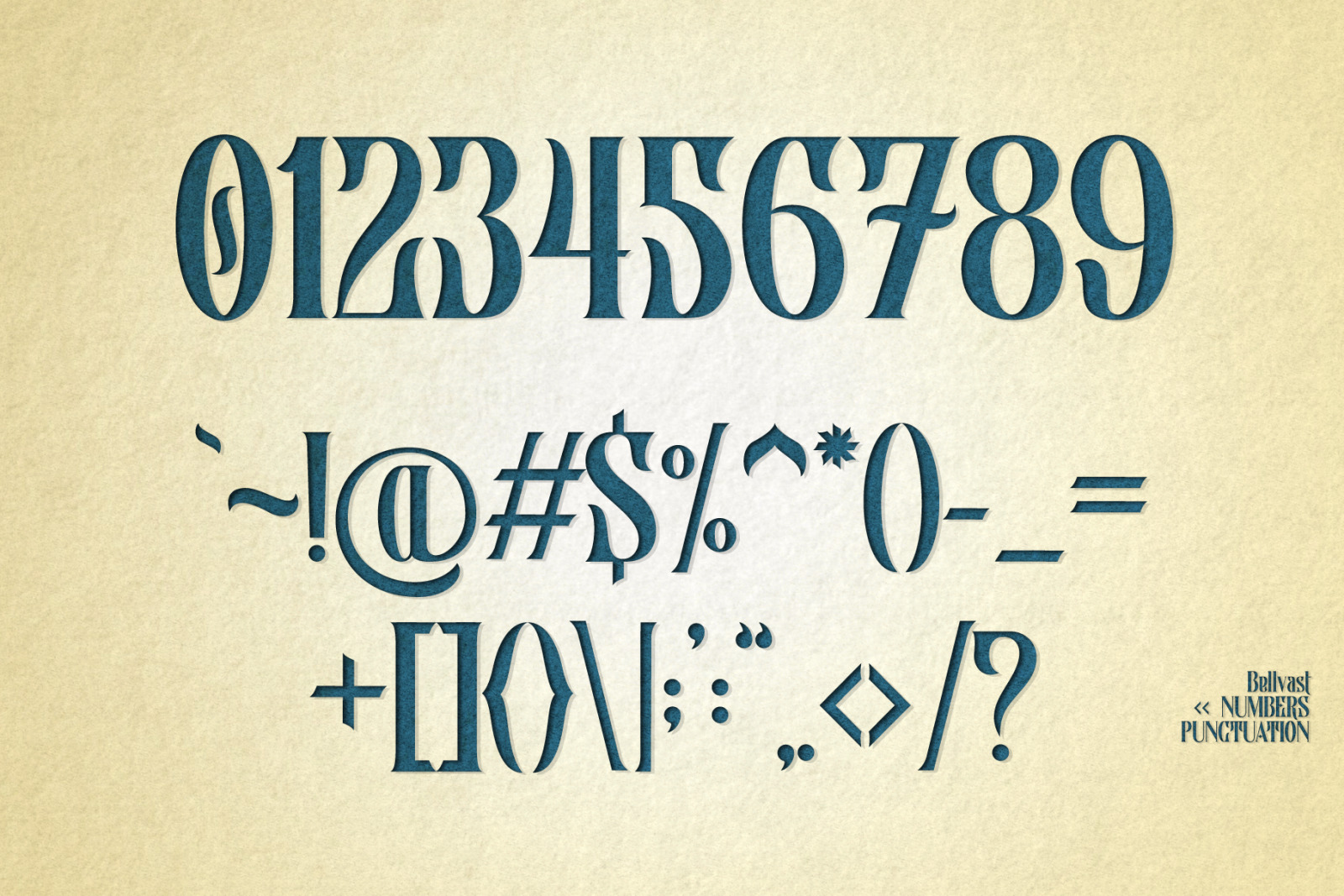 Bellvast font
