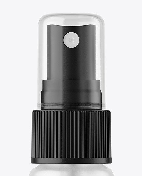 Frosted Spray Bottle Mockup