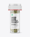 Medicinal Cannabis Jar Mockup
