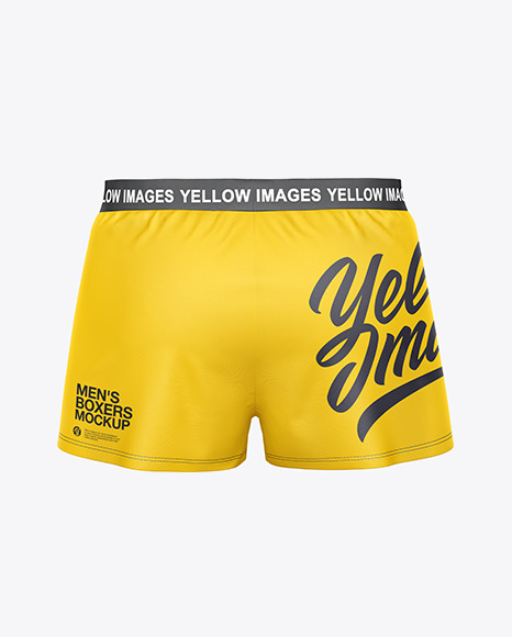 Men&#039;s Boxer Briefs Mockup