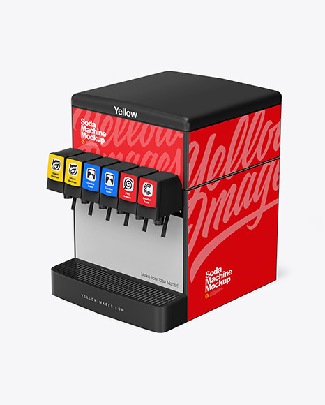 Soda Machine Mockup