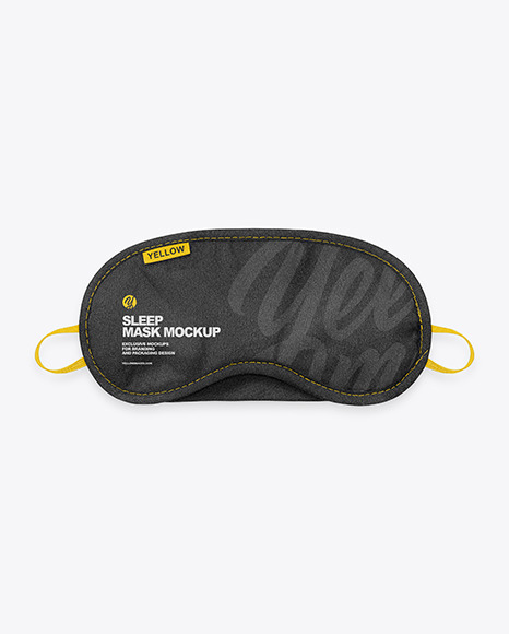 Sleep Mask Mockup