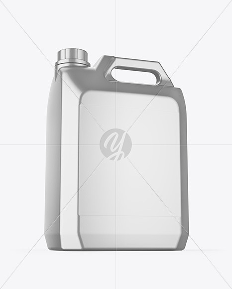 Metallic Jerrycan Mockup