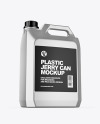 Metallic Jerrycan Mockup