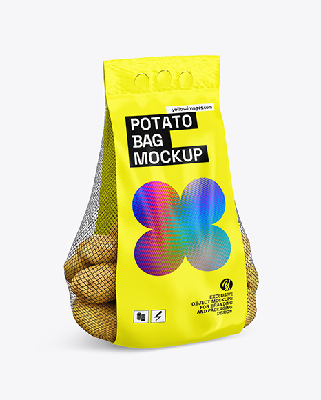 Potato Bag Mockup