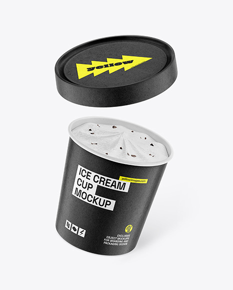 Ice Cream Cup Mockup