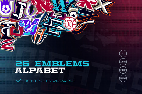 26 Emblems Alphabet