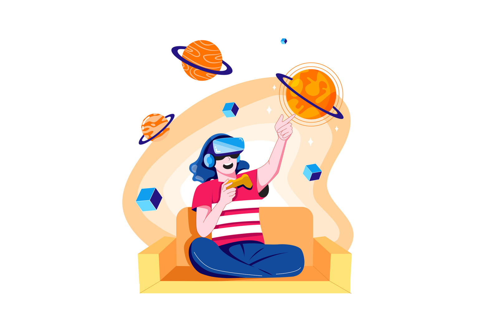 M415_Virtual Reality Illustrations