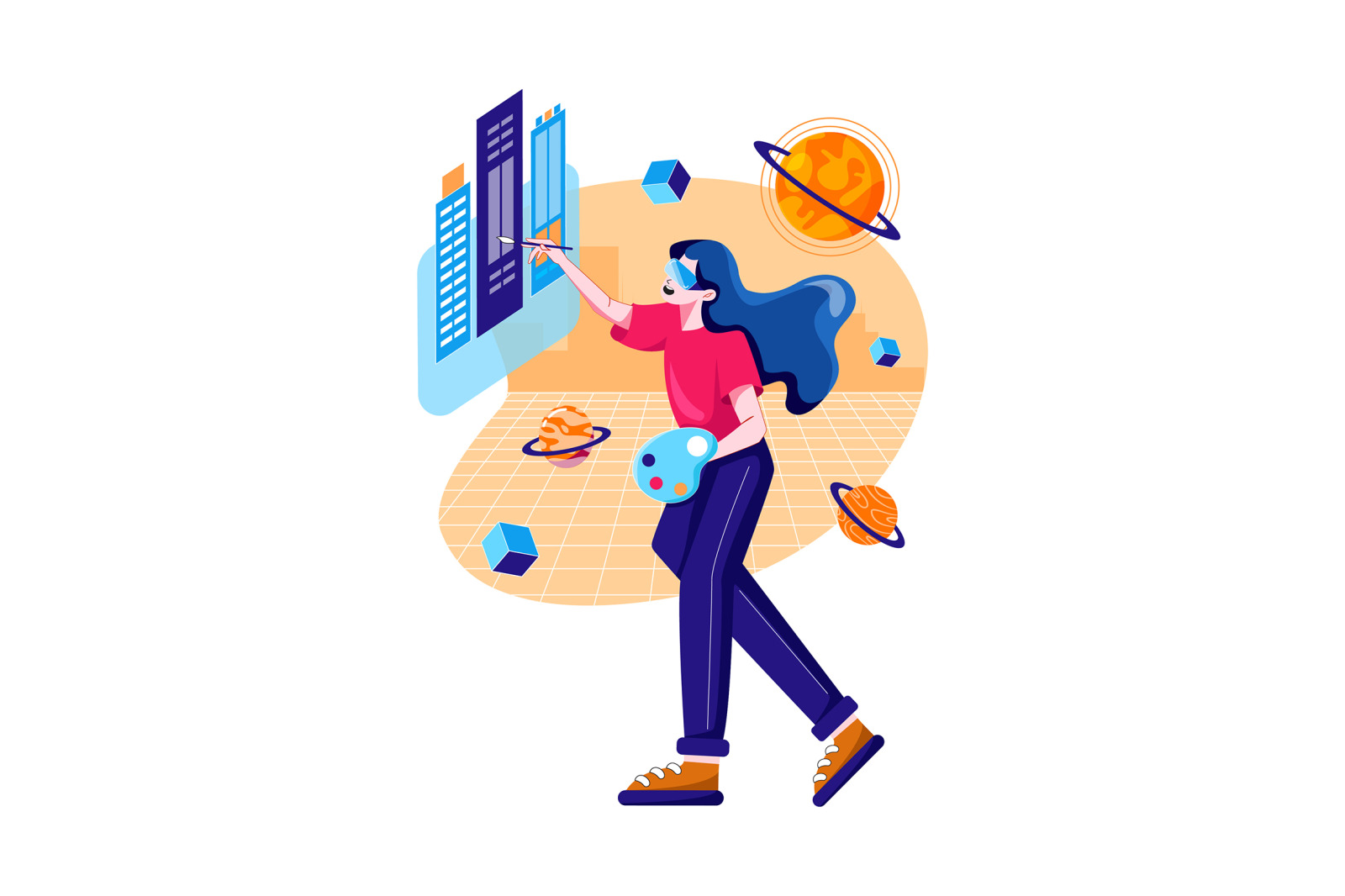 M415_Virtual Reality Illustrations