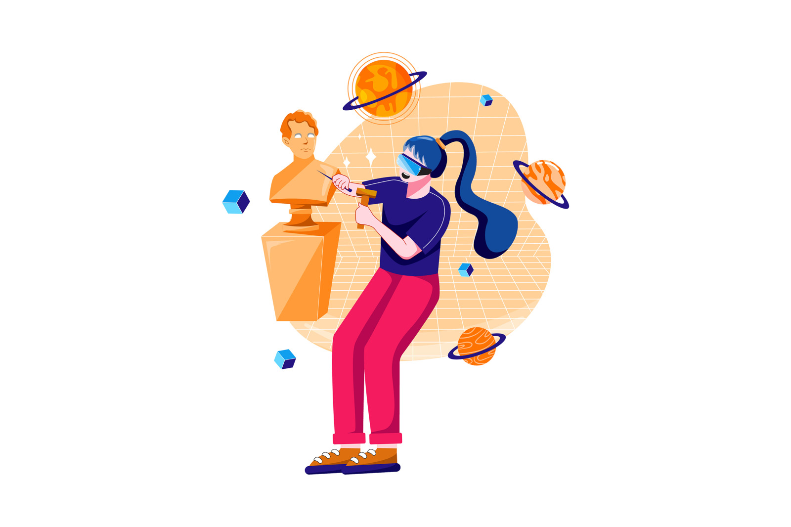 M415_Virtual Reality Illustrations