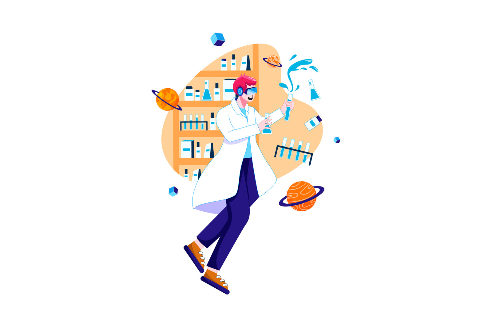 M415_Virtual Reality Illustrations