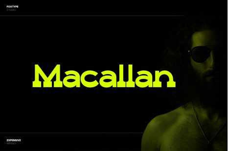 Macallan Decorative Typeface