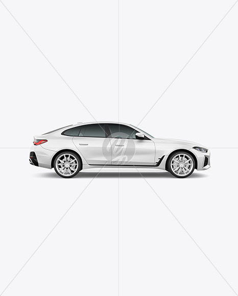 New Free Mockups – Compact Executive Car Mockup – Side View – Download Now