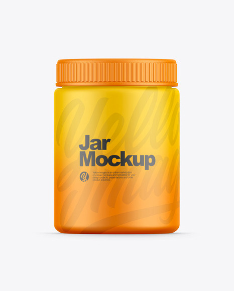 Matte Jar Mockup