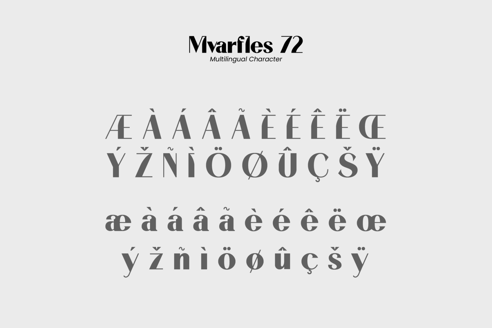 Mvarfles 72 Font