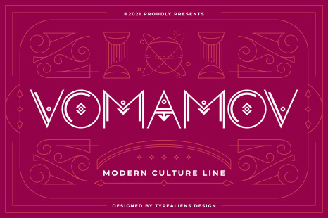 Vomamov Font