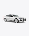 Compact Executive Car Mockup - Half Side View