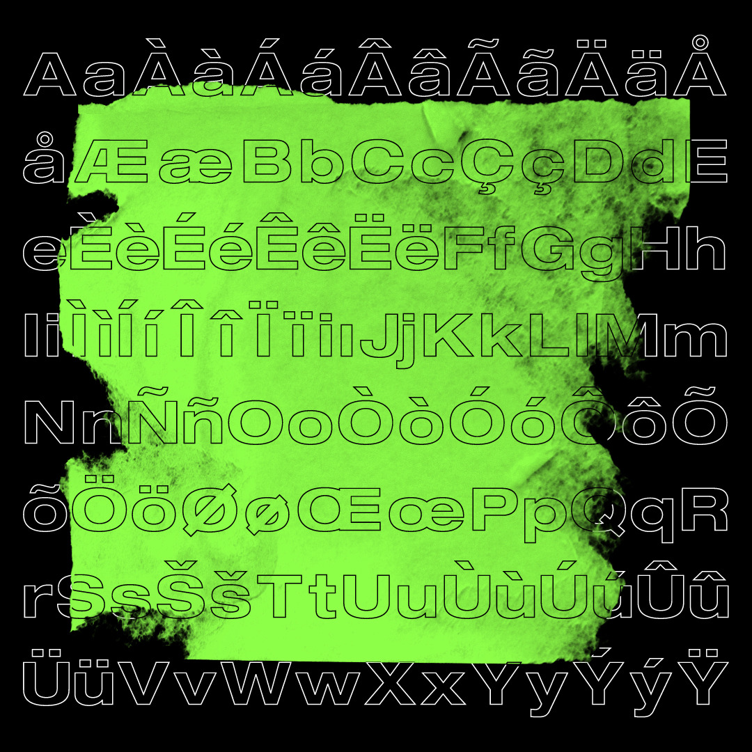 Fluro Font