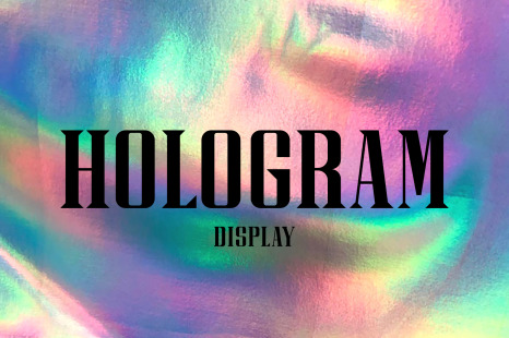 Hologram Font