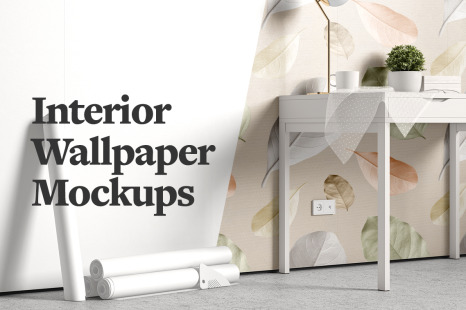 Interior Wallpaper Mockups