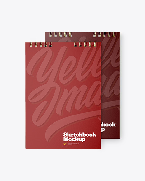 Two Sketchbooks Mockup