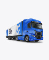 Truck Mockup - Half Side View