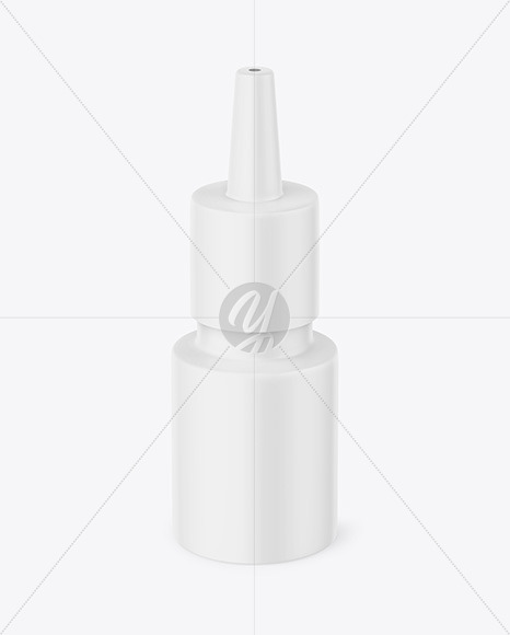Matte Drops Bottle Mockup