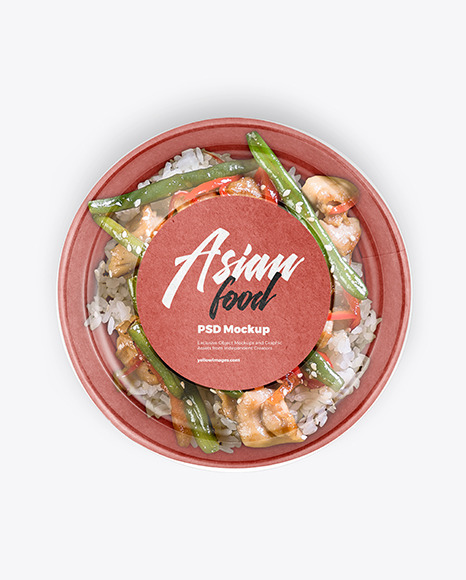 Kraft Bowl With Food Set