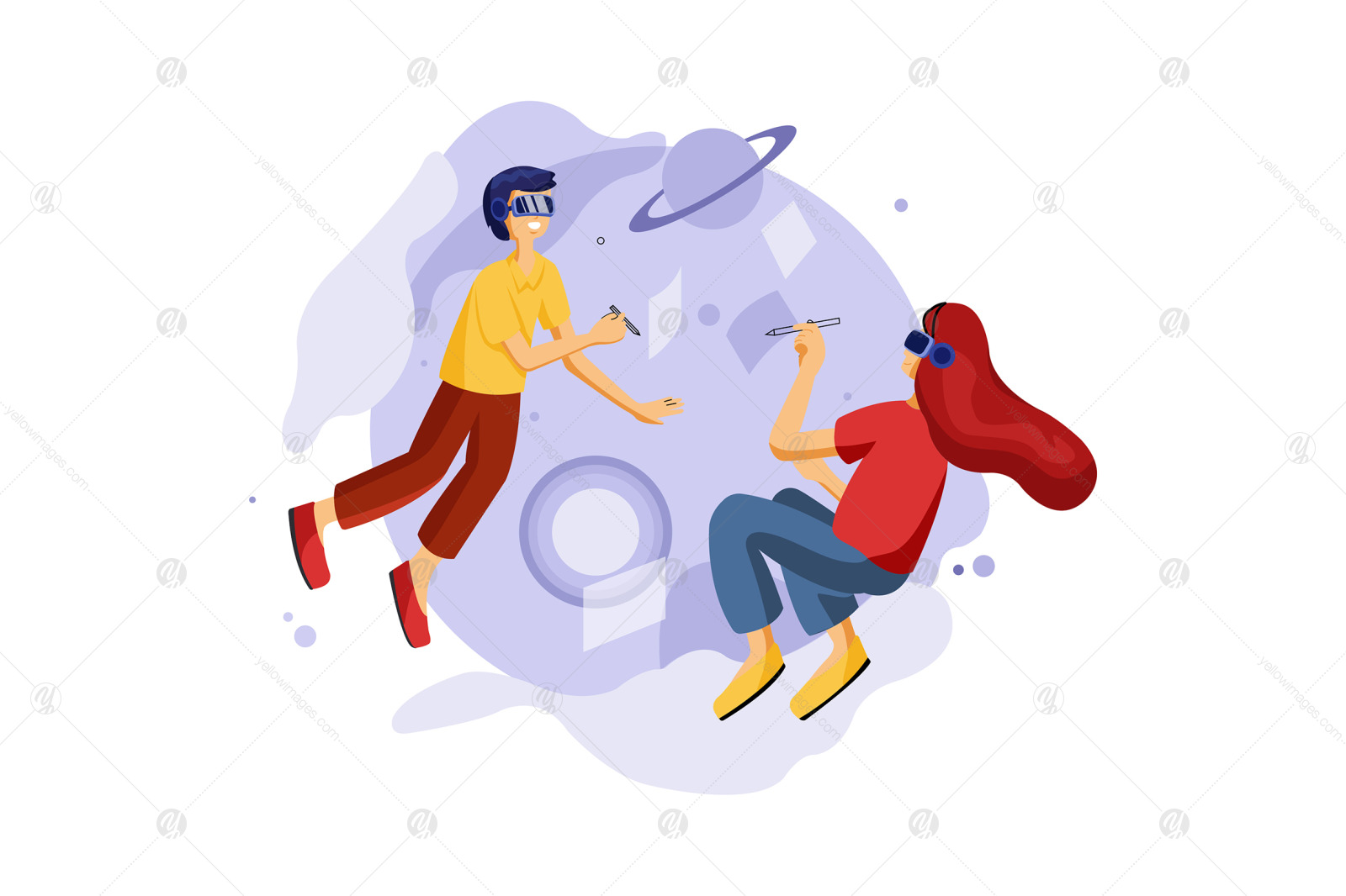 M421_Virtual Reality Illustration Pack