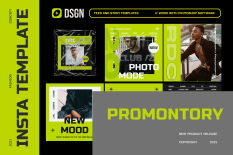 Promotory Instagram Template