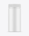 Matte Plastic Jar Mockup