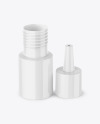 Opened Glossy Drops Bottle Mockup
