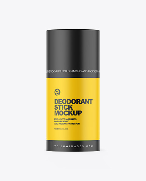 Matte Deodorant Mockup