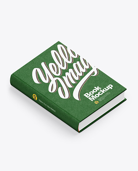 Fabric Cover Book Mockup