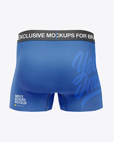 Men&#039;s Boxer Briefs Mockup