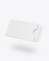 Two Plastic Cards in Holder Mockup