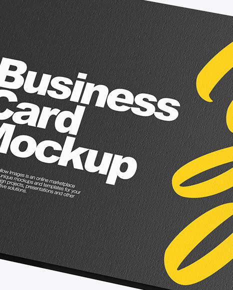 Two Plastic Cards in Holder Mockup