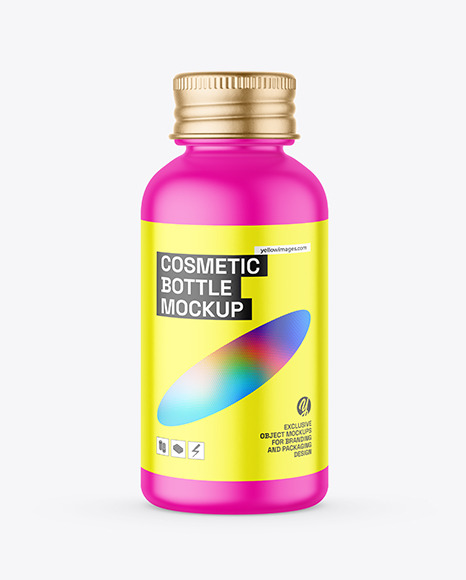 Matte Bottle Mockup