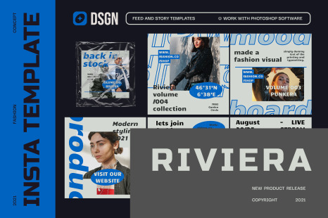Riviera Instagam Template