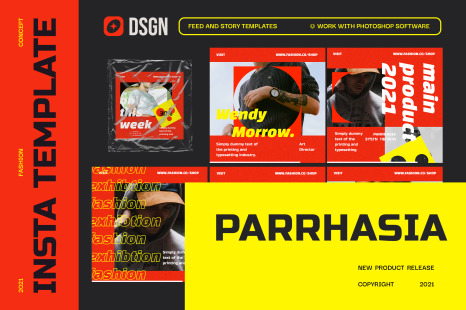 Parrhasia Instagram Template