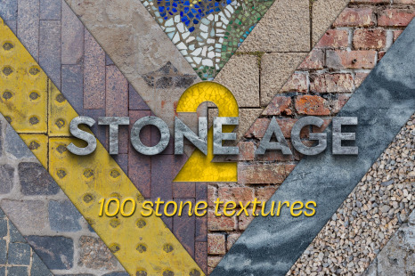 Stone Age II - 100 stones textures