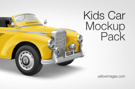 Kids Car Mockup Pack