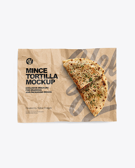 Paper Wrapper with Food Set