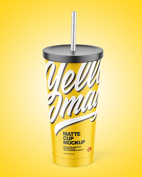 Matte Cup Mockup
