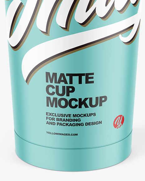 Matte Cup Mockup