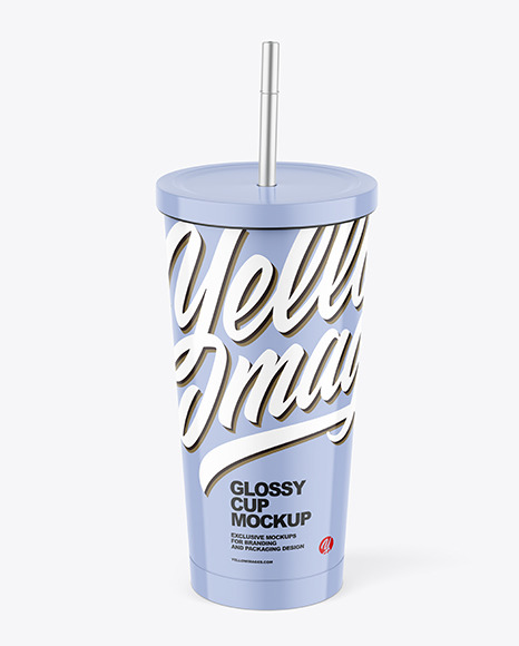 Glossy Cup Mockup