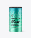 Metallic Jar Mockup