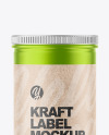 Metallic Jar Mockup