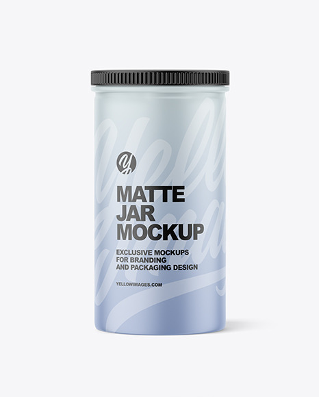Matte Jar Mockup