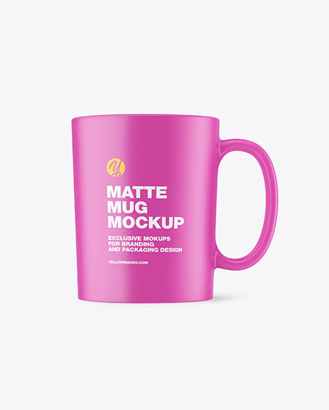 Matte Mug Mockup